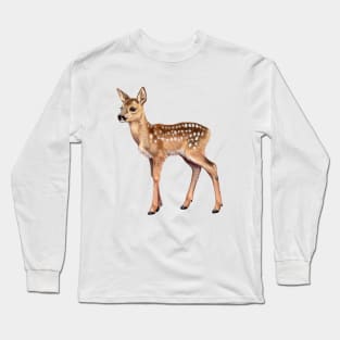 Roe Deer fawn Long Sleeve T-Shirt